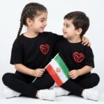 تیشرت مشکی حسین قلب کد ۳۳۹ - تصویر 3